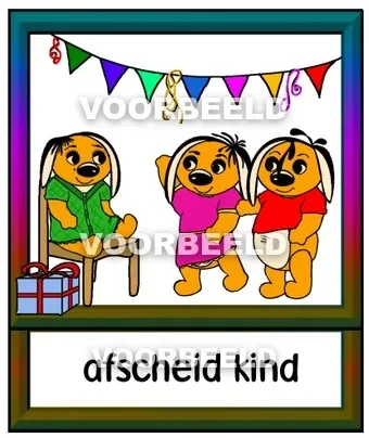Afscheid kind