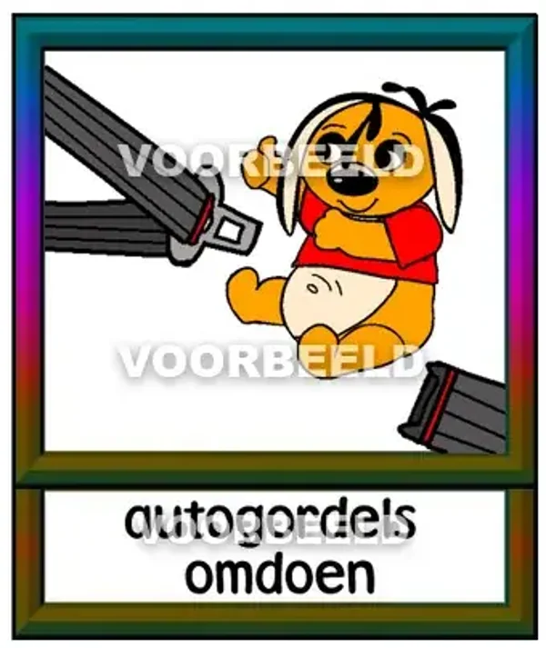 Autogordels omdoen