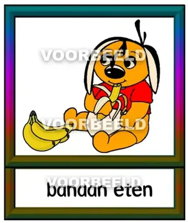 Banaan eten