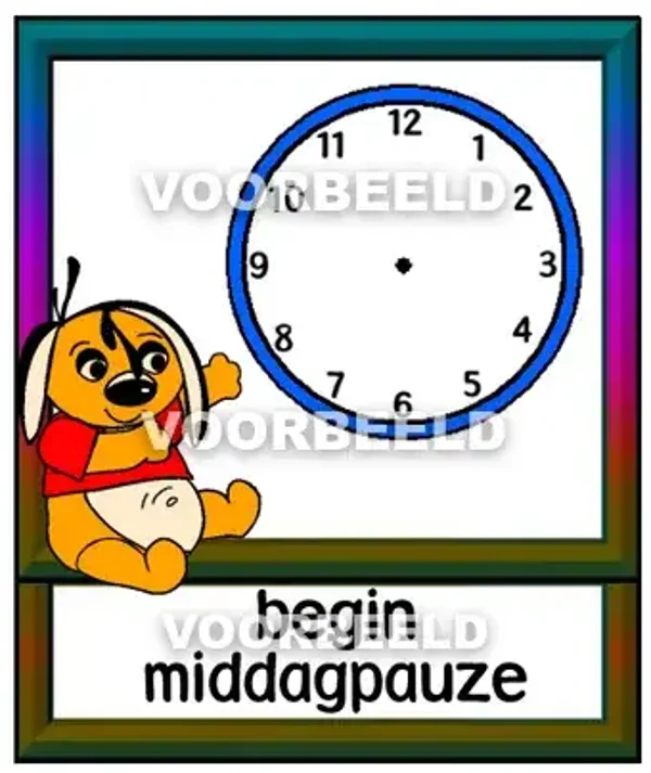 Begin middagpauze
