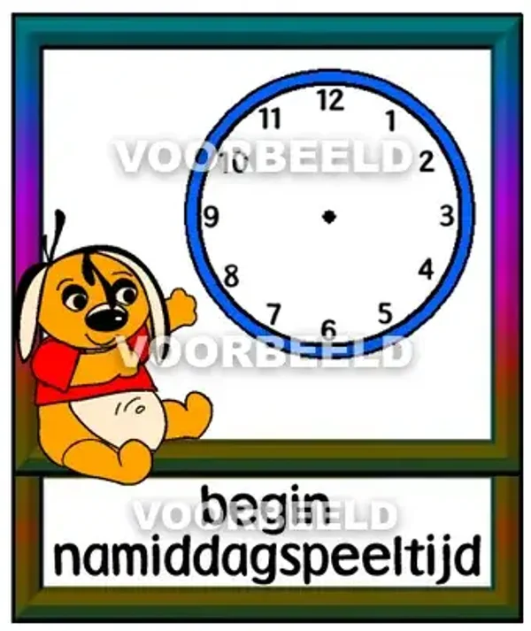 Begin namiddag speeltijd