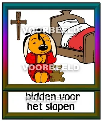Bidden voor het slapen