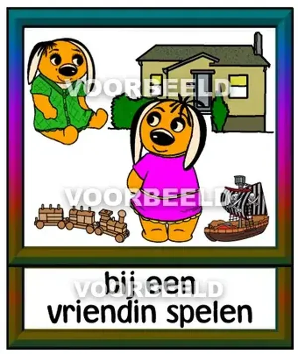 Bij een vriendin spelen 2