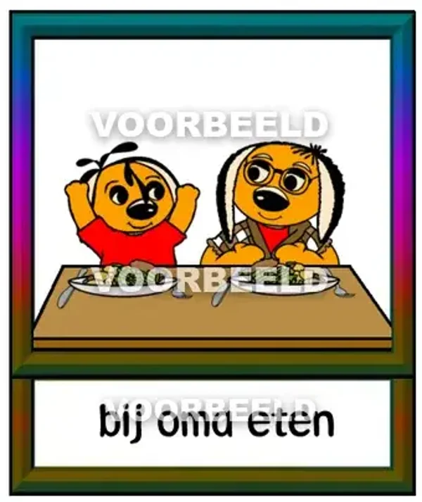 Bij oma eten 2