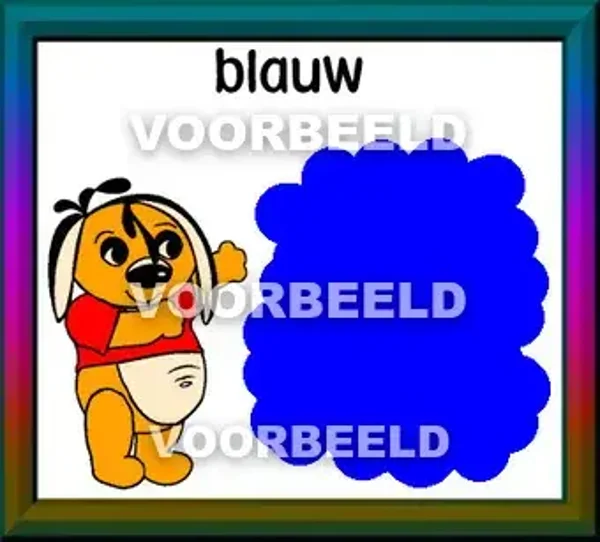 Blauw