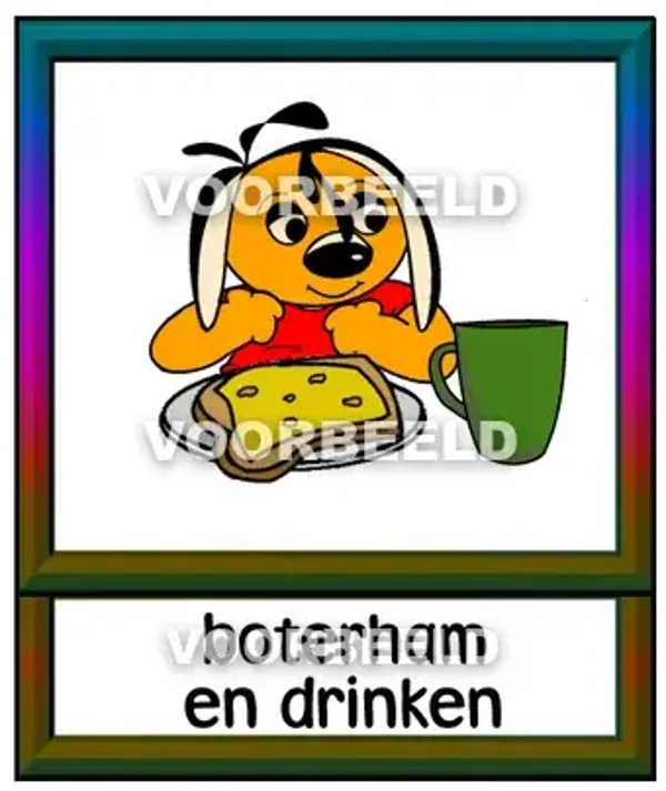 Boterham en drinken