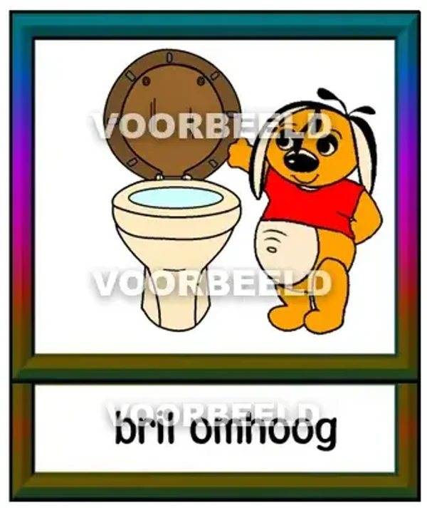 Bril omhoog