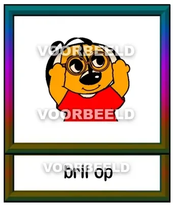 Bril op