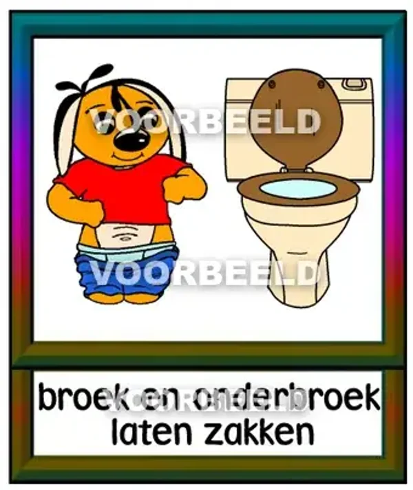 Broek en onderbroek laten zakken