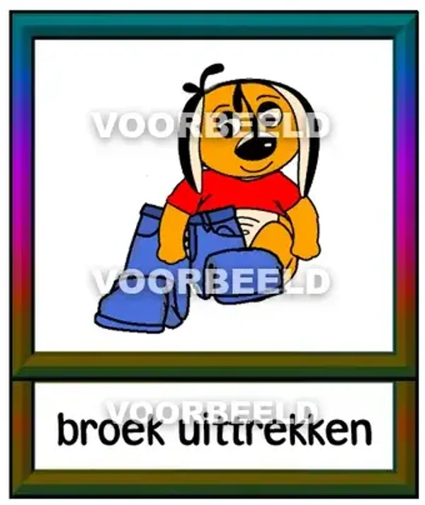 Broek uittrekken
