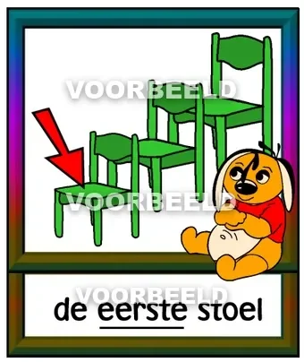 De eerste stoel