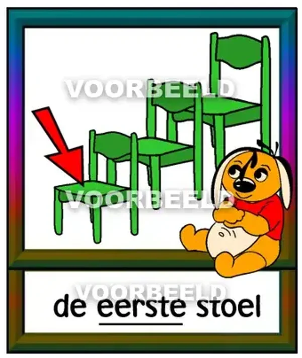 De eerste stoel