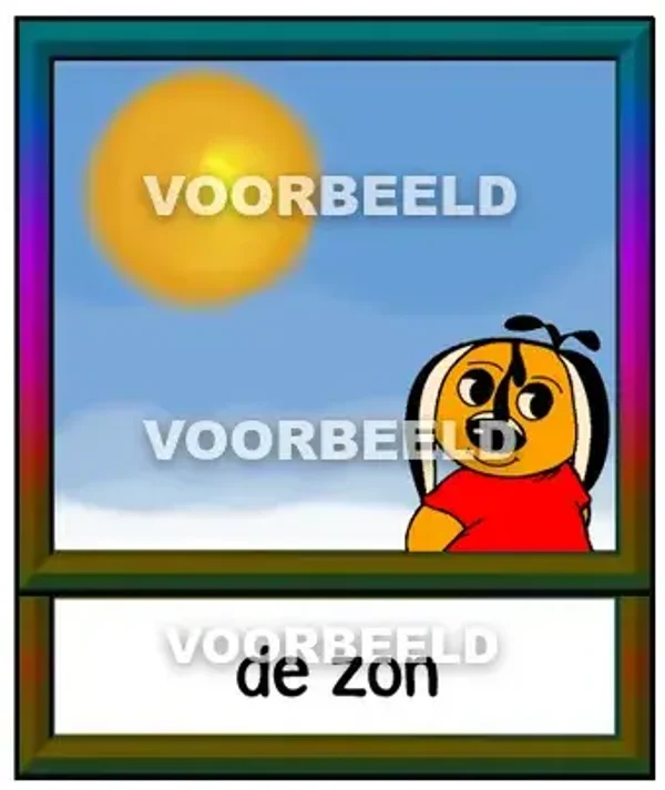 De zon
