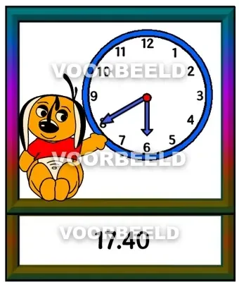 Dikke wijzers 10:40