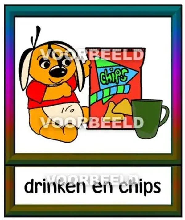 Drinken en chips