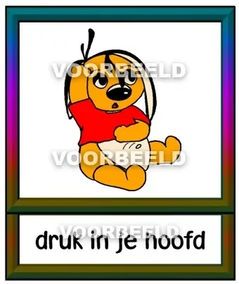 Druk in je hoofd