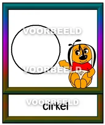 Dun cirkel leeg