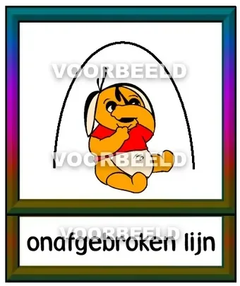 Dun onafgebroken lijn