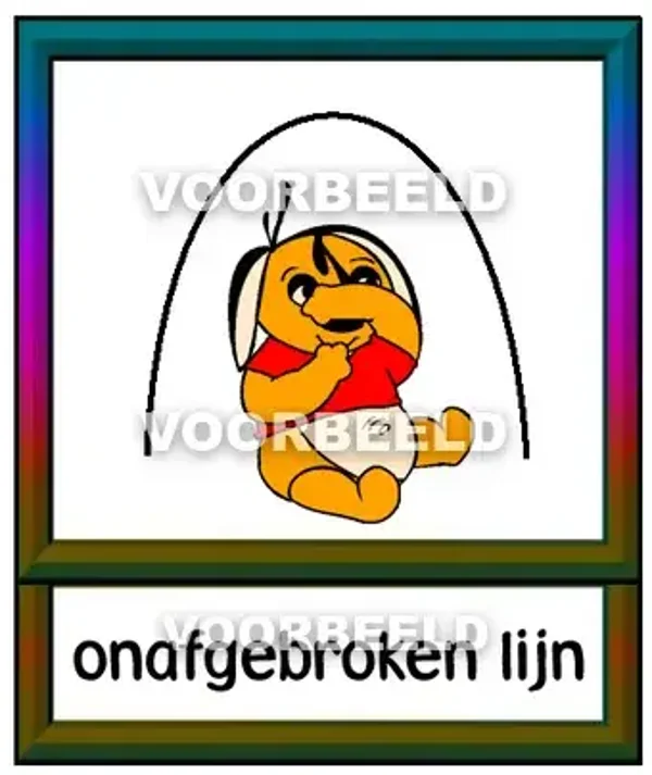 Dun onafgebroken lijn
