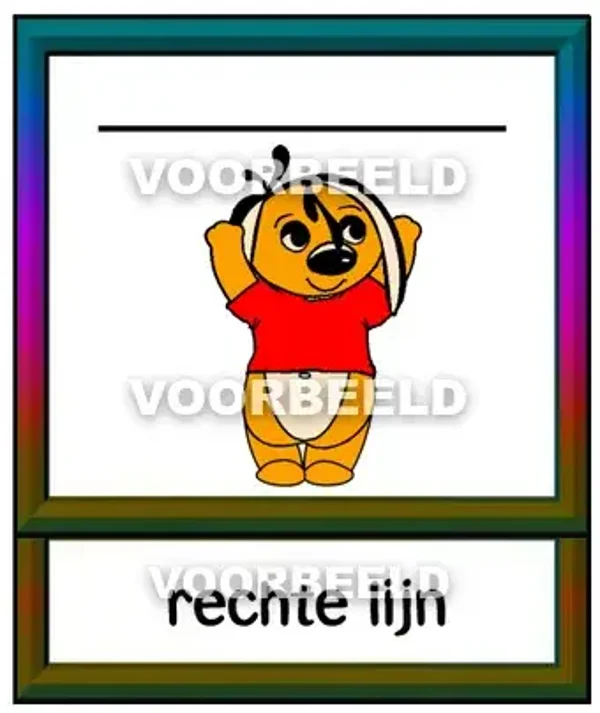 Dun rechte lijn