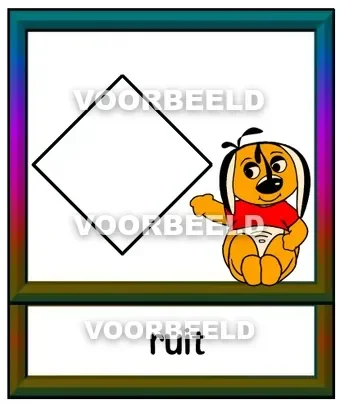 Dun ruit leeg