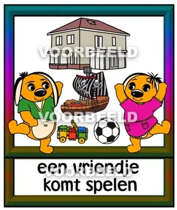 Een vriendje komt spelen 2