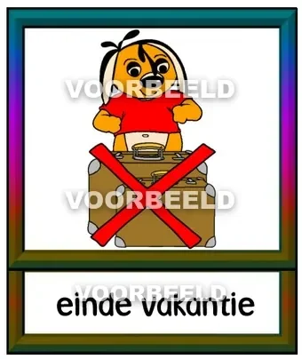Einde vakantie