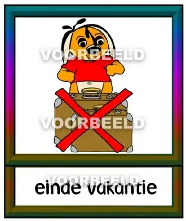 Einde vakantie