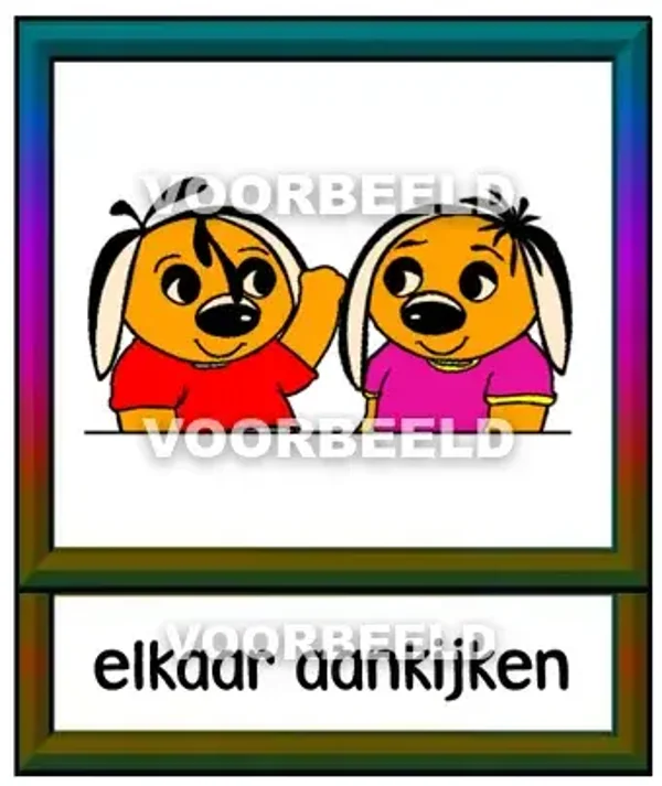 Elkaar aankijken