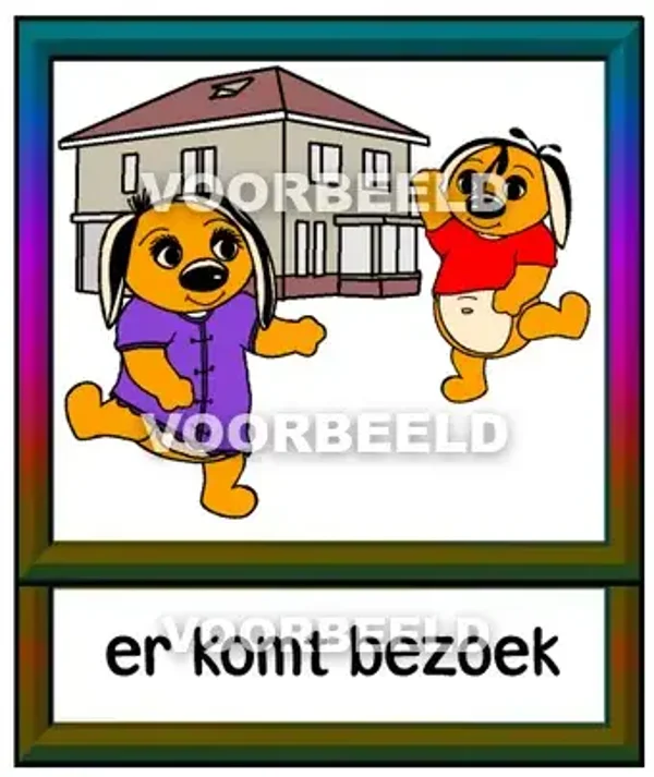 Er komt bezoek