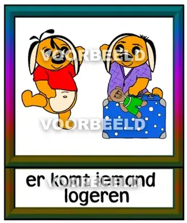 Er komt iemand logeren