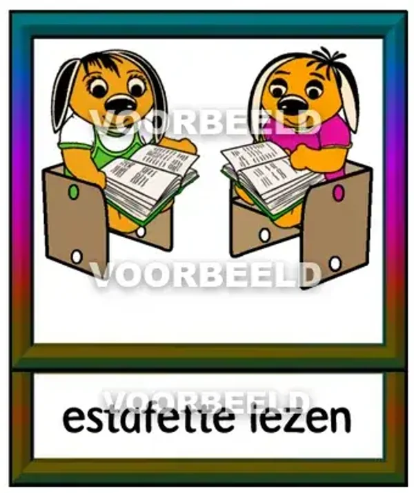 Estafette lezen