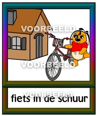 Fiets in de schuur