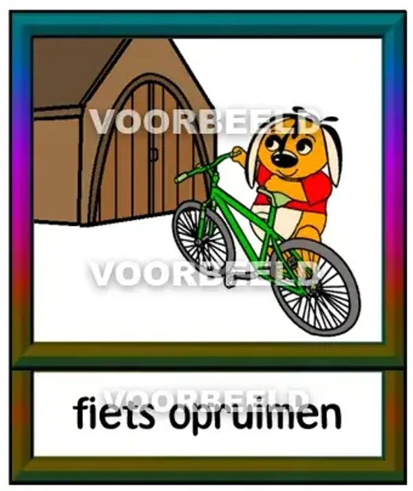 Fiets opruimen