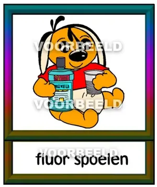 Fluor spoelen