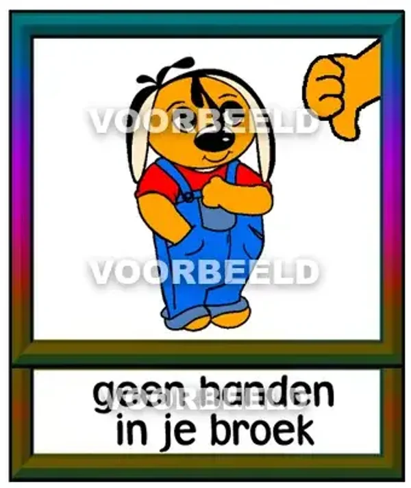 Geen handen in je broek