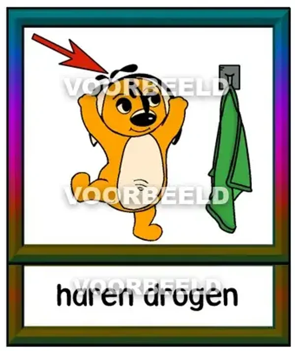 Haren drogen