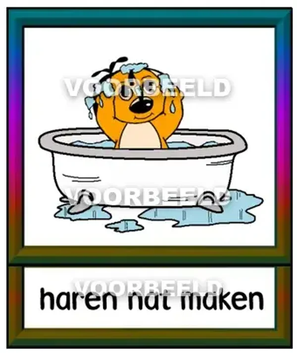 Haren nat maken 2