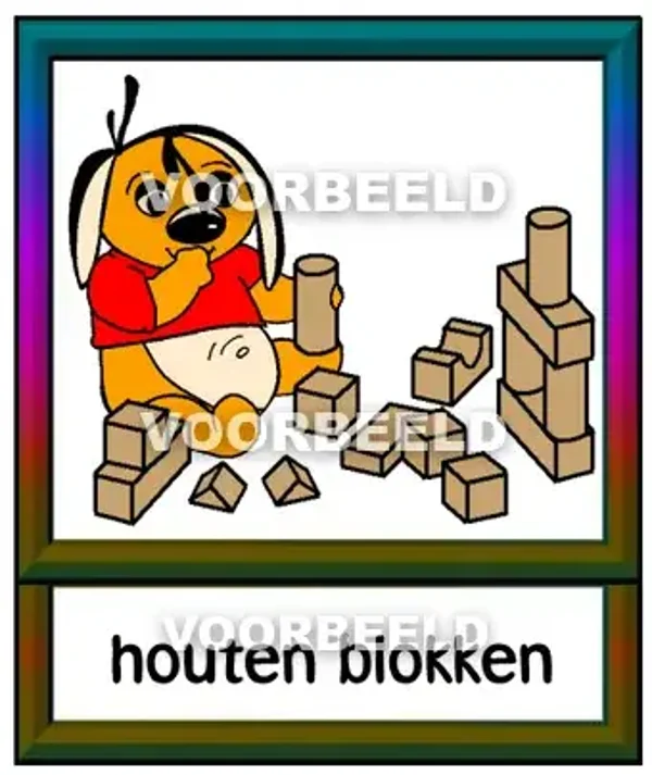 Houten blokken