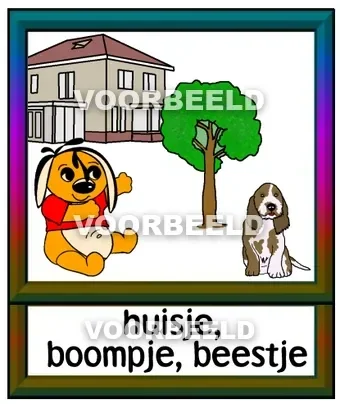 Huisje boompje beestje