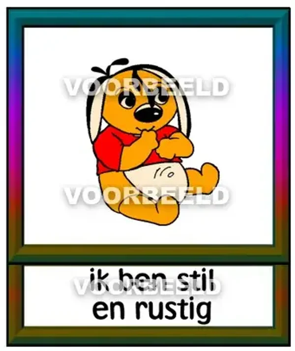 Ik ben stil en rustig