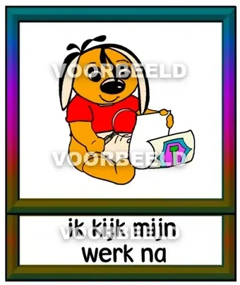 Ik kijk mijn werk na 2