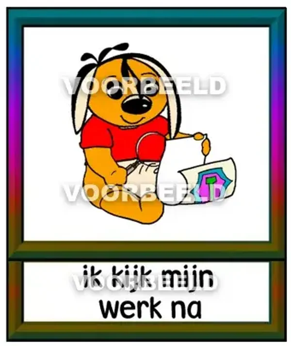 Ik kijk mijn werk na 2