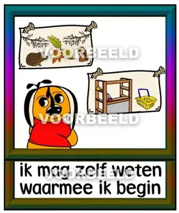 Ik mag zelf weten waarmee ik begin