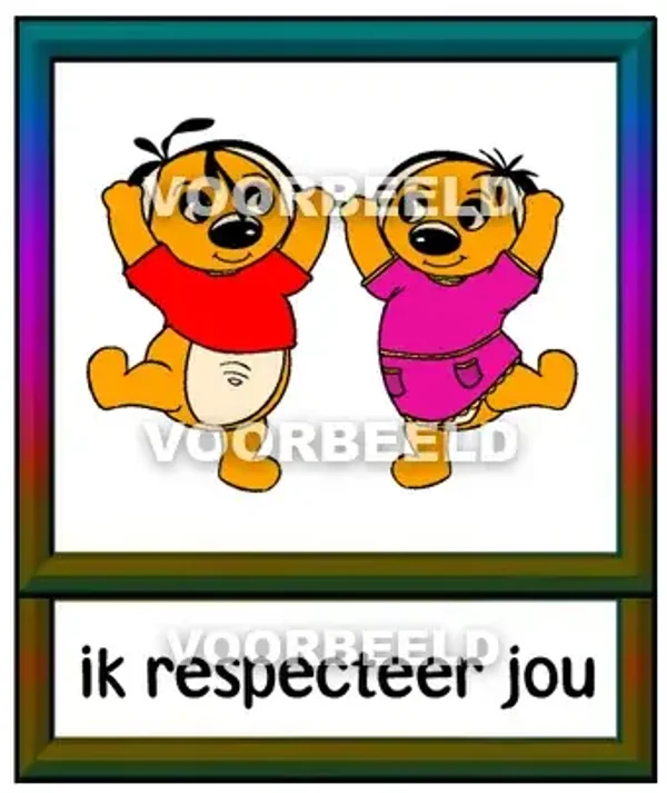 Ik respecteer jou