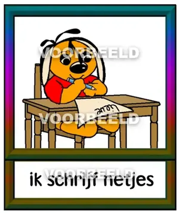 Ik schrijf netjes