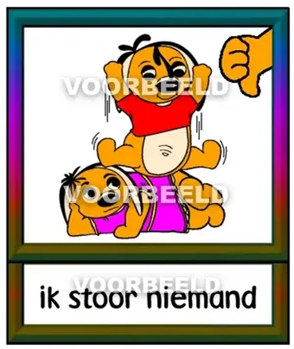 Ik stoor niemand