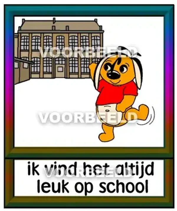 Ik vind het altijd leuk op school