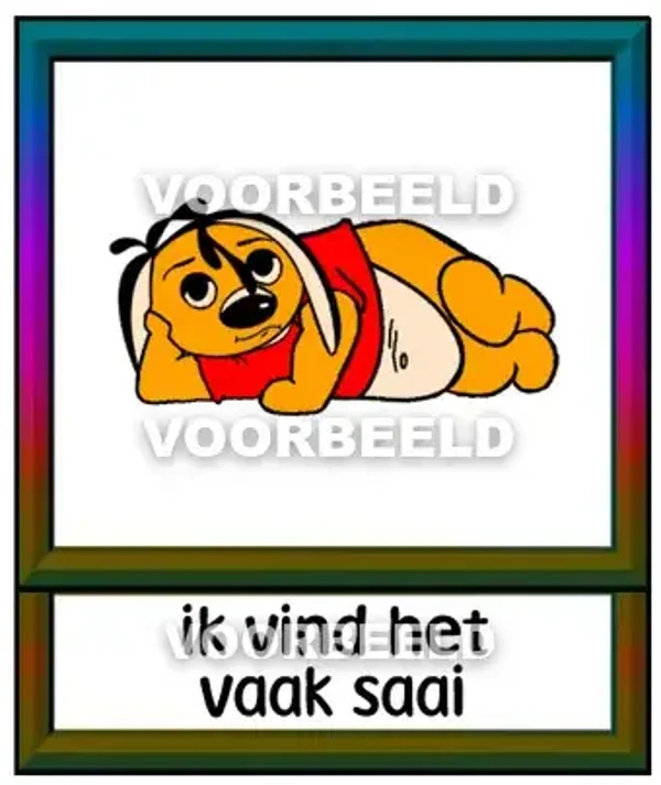 Ik vind het vaak saai