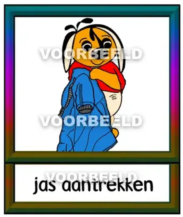 Jas aantrekken 3